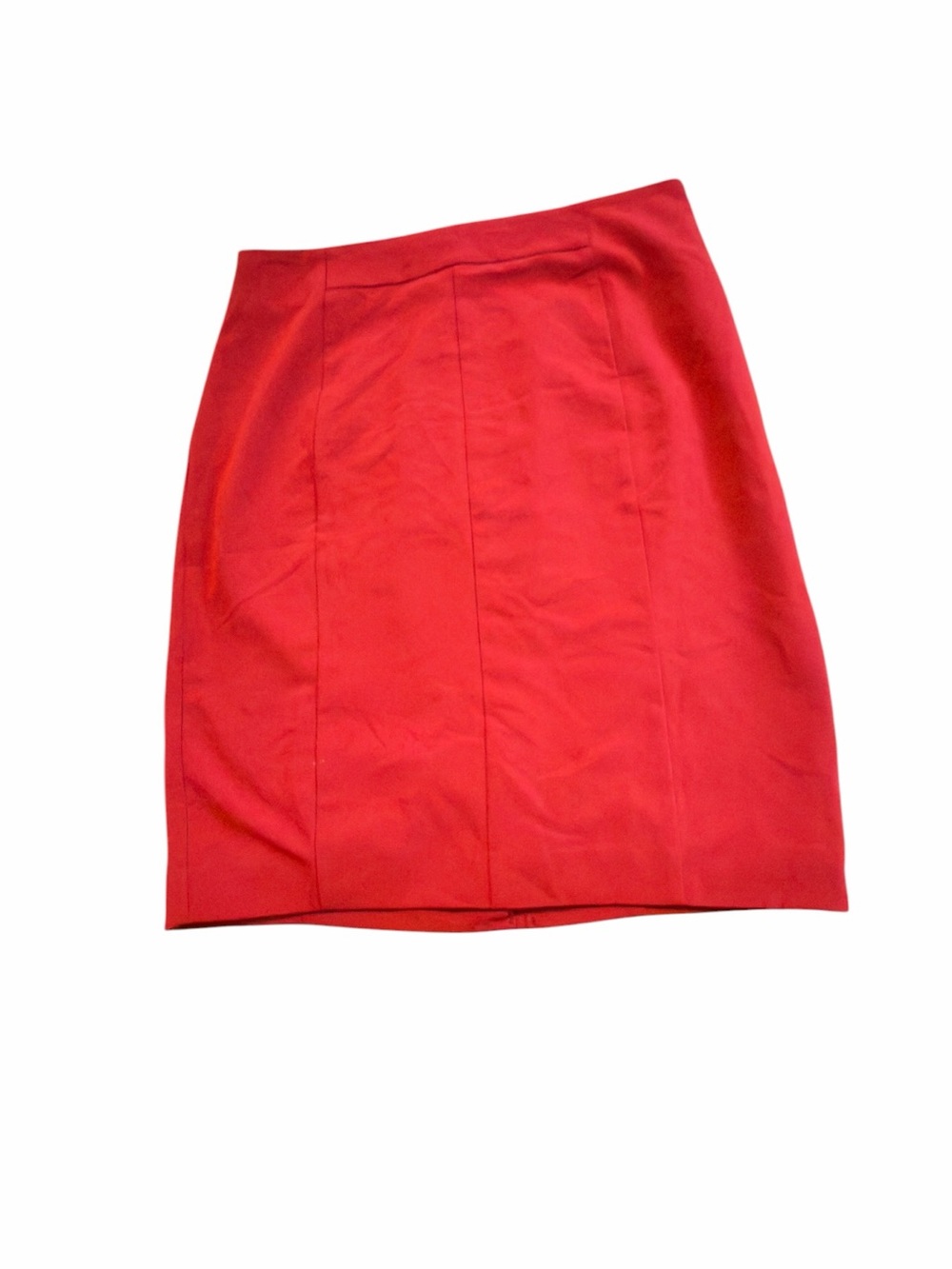 Worthington Red Pencil Skirt (005)